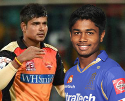 Sanju Samson and Karn Sharma selected